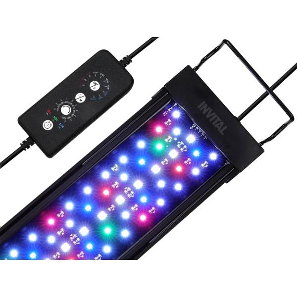 INVITAL Helio LED 30W 75cm - RGB osvětlení, automatický režim 24/7 ...