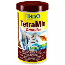 TetraMin Granules 500ml <br><em>Ilustrační obrázek - může obsahovat dekorace, další produkty a vybavení, které nejsou součástí a musí se dokoupit samostatně.</em>