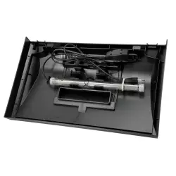 Aquael moderní kryt LEDDY černý 40x25 cm 7W day and night LED<br><em>Ilustrační obrázek - může obsahovat dekorace, další produkty a vybavení, které nejsou součástí a musí se dokoupit samostatně.</em>