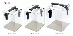 AquaEl Optibent akvarijní set 70 black<br><em>Ilustrační obrázek - může obsahovat dekorace, další produkty a vybavení, které nejsou součástí a musí se dokoupit samostatně.</em>