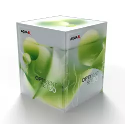 AquaEl Optibent akvarijní set 30 white<br><em>Ilustrační obrázek - může obsahovat dekorace, další produkty a vybavení, které nejsou součástí a musí se dokoupit samostatně.</em>