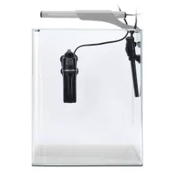 AquaEl Optibent akvarijní set 20 white<br><em>Ilustrační obrázek - může obsahovat dekorace, další produkty a vybavení, které nejsou součástí a musí se dokoupit samostatně.</em>