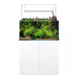 AquaEL akvarijní set Ultrascape 90 SNOW<br><em>Ilustrační obrázek - může obsahovat dekorace, další produkty a vybavení, které nejsou součástí a musí se dokoupit samostatně.</em>