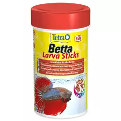 Tetra Betta Larva Sticks 100 ml<br><em>Ilustrační obrázek - může obsahovat dekorace, další produkty a vybavení, které nejsou součástí a musí se dokoupit samostatně.</em>