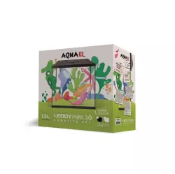 AquaEl LEDDY MINI 30 akvarijní set černý<br><em>Ilustrační obrázek - může obsahovat dekorace, další produkty a vybavení, které nejsou součástí a musí se dokoupit samostatně.</em>
