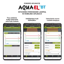 AquaEl Leddy Smart Day and Night BT černá<br><em>Ilustrační obrázek - může obsahovat dekorace, další produkty a vybavení, které nejsou součástí a musí se dokoupit samostatně.</em>