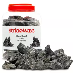 Strideways Kameny Seiryu premium dark v dóze 5-15cm 5kg