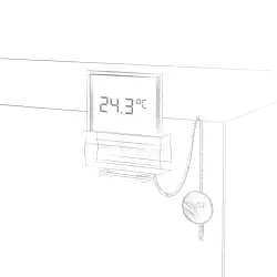 Juwel Digital thermometer 3.0 teploměr<br><em>Ilustrační obrázek - může obsahovat dekorace, další produkty a vybavení, které nejsou součástí a musí se dokoupit samostatně.</em>