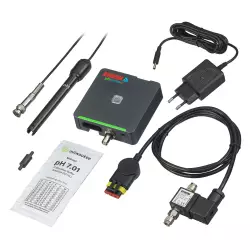 EHEIM pHcontrol+e sada s magnetickým ventilem a ph sondou<br><em>Ilustrační obrázek - může obsahovat dekorace, další produkty a vybavení, které nejsou součástí a musí se dokoupit samostatně.</em>