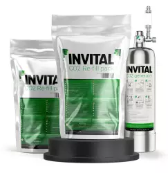 Invital CO2 refill pack náplň pro CO2 generator<br><em>Ilustrační obrázek - může obsahovat dekorace, další produkty a vybavení, které nejsou součástí a musí se dokoupit samostatně.</em>