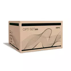 AquaEl Akvárium OPTISET 200 bílá 2.0<br><em>Ilustrační obrázek - může obsahovat dekorace, další produkty a vybavení, které nejsou součástí a musí se dokoupit samostatně.</em>