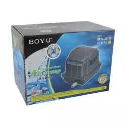 BOYU Vzduchovací kompresor SES-40 voděodolný 40 l/min<br><em>Ilustrační obrázek - může obsahovat dekorace, další produkty a vybavení, které nejsou součástí a musí se dokoupit samostatně.</em>