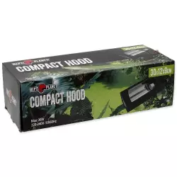 Repti Planet Osvětlení Compact Hood 30x12x9cm<br><em>Ilustrační obrázek - může obsahovat dekorace, další produkty a vybavení, které nejsou součástí a musí se dokoupit samostatně.</em>