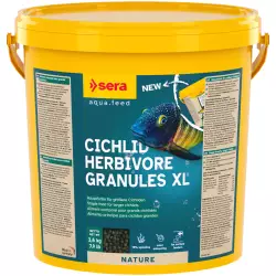 Sera Cichlid Herbivore Granules XL (Green XL) 10 l
