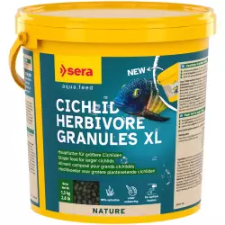Sera Cichlid Herbivore Granules XL (Green XL) 3800 ml