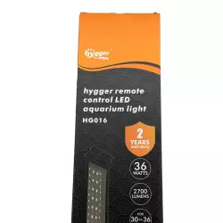 Hygger HG016 72cm 36W WRGB + controller<br><em>Ilustrační obrázek - může obsahovat dekorace, další produkty a vybavení, které nejsou součástí a musí se dokoupit samostatně.</em>