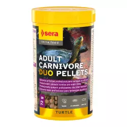 Sera Turtle Adult Carnivore Duo Pellets 250 ml