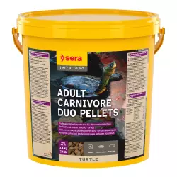 Sera Turtle Adult Carnivore Duo Pellets 10 l