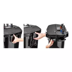 Aquael Hypermax 4500 THERML BT akvarijní filtr s topením<br><em>Ilustrační obrázek - může obsahovat dekorace, další produkty a vybavení, které nejsou součástí a musí se dokoupit samostatně.</em>