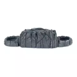 Repti Planet Úkryt jeskyně s dvěma miskami 39x14,5x9,5cm<br><em>Ilustrační obrázek - může obsahovat dekorace, další produkty a vybavení, které nejsou součástí a musí se dokoupit samostatně.</em>