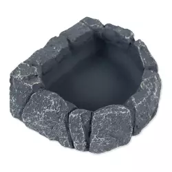 Repti Planet Úkryt jeskyně s dvěma miskami 39x14,5x9,5cm<br><em>Ilustrační obrázek - může obsahovat dekorace, další produkty a vybavení, které nejsou součástí a musí se dokoupit samostatně.</em>