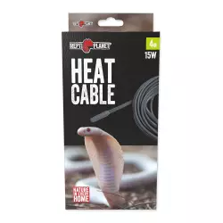 Repti Planet Topný kabel 15W 4m<br><em>Ilustrační obrázek - může obsahovat dekorace, další produkty a vybavení, které nejsou součástí a musí se dokoupit samostatně.</em>