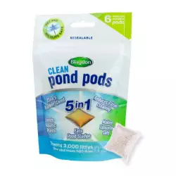 Blagdon Aquagarden Clean Pond Pods 5in1 (6ks)<br><em>Ilustrační obrázek - může obsahovat dekorace, další produkty a vybavení, které nejsou součástí a musí se dokoupit samostatně.</em>