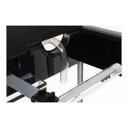 AquaEl Glossy 80 D&N akvarijní set černý<br><em>Ilustrační obrázek - může obsahovat dekorace, další produkty a vybavení, které nejsou součástí a musí se dokoupit samostatně.</em>