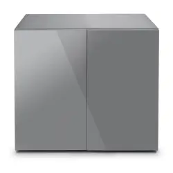 AquaEl Akvarijní skříňka Glossy šedá ZD 80 