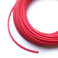 Vysokotlaká hadička 4/6 mm pro RO nebo na CO2 (metráž) červená