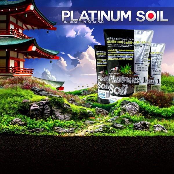 Invital Japanese Soil 8l Powder japonský substrát (dříve Platinum Soil)