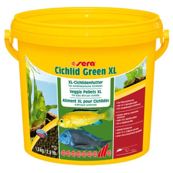 Sera Cichlid Green XL NATURE 3800 ml