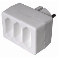 Solid Adapter 3 x 2,5A