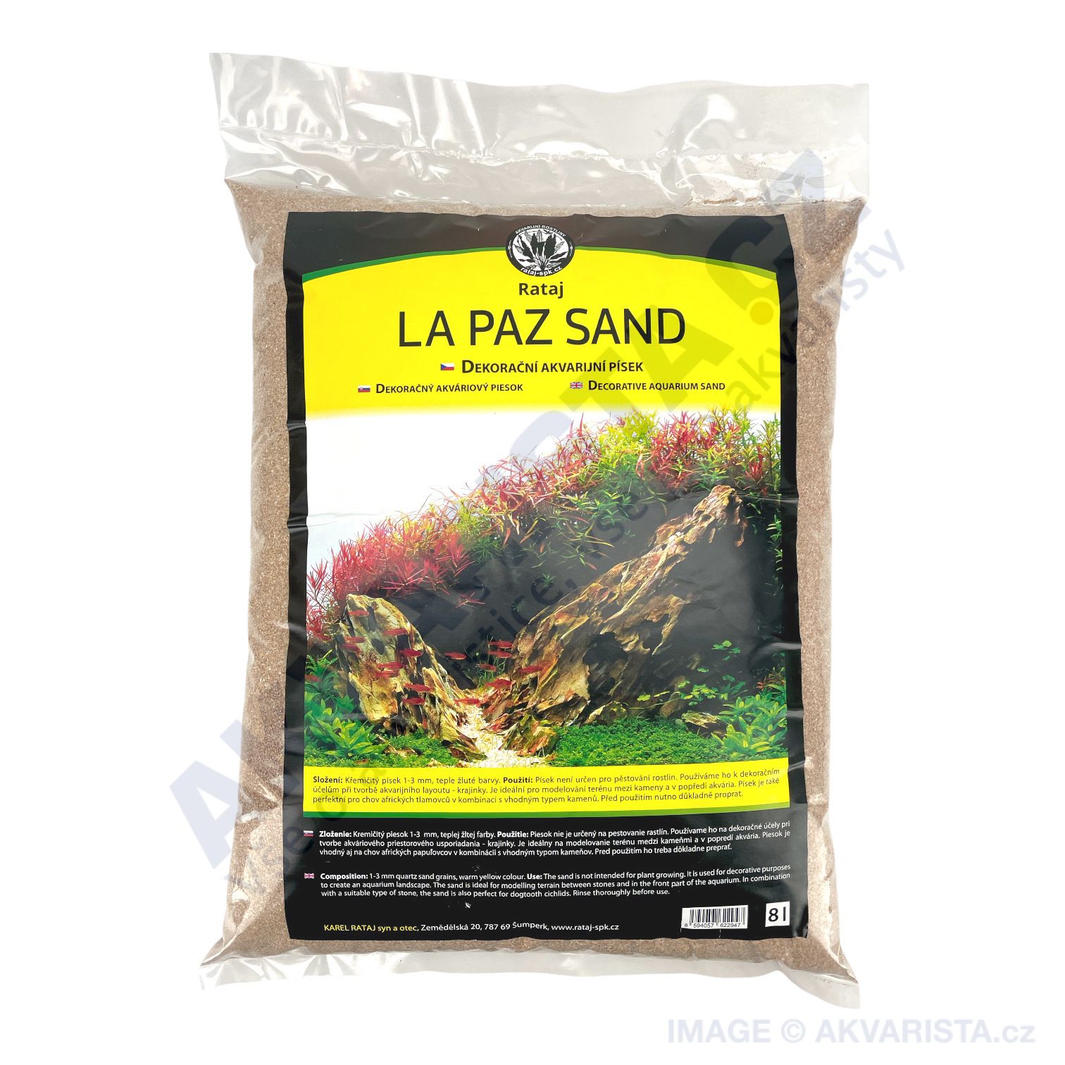 Rataj La Paz sand dekorační písek 8 l
