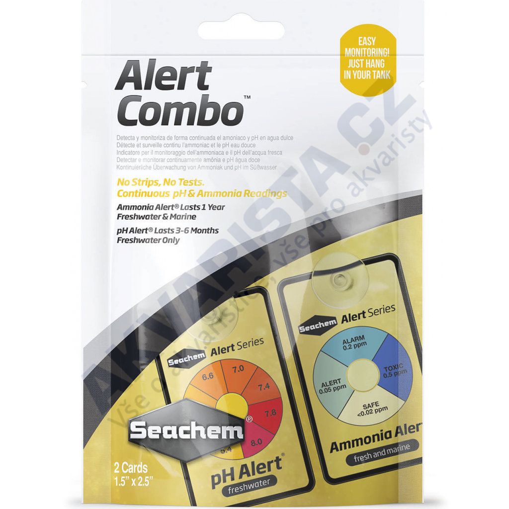 Seachem Alert Combo Pack (pH + Ammonia)